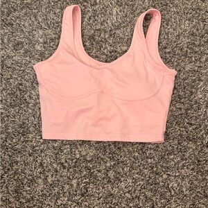 Blush Pink Sports Bra for Women